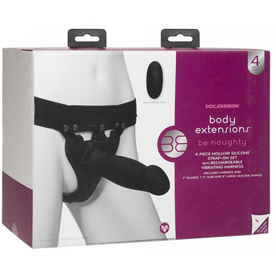 Doc Johnson Body Extensions - BE Naughty Strap-on System - Wicked Wanda's Inc.
