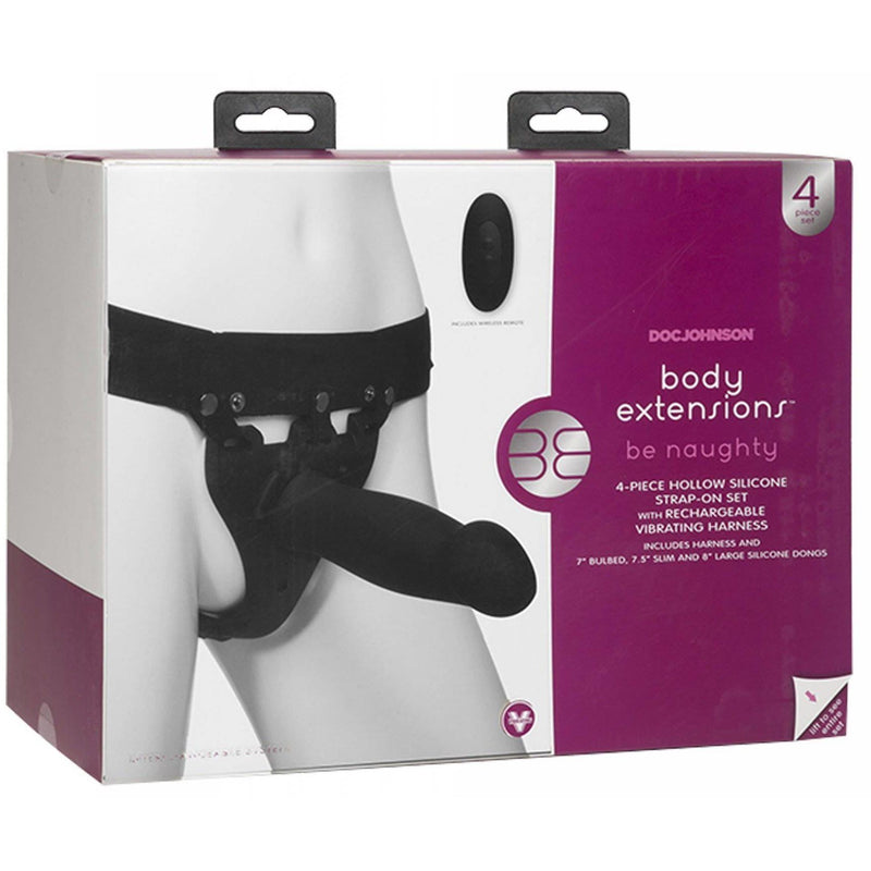 Doc Johnson Body Extensions - BE Naughty Strap-on System - Wicked Wanda&