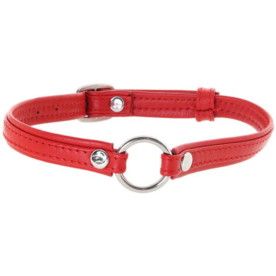 XR Brands Master Series Fiery Pet Slim Choker in Red