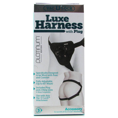 Doc Johnson Platinum Vac-U-Lock Luxe Harness - Wicked Wanda's Inc.