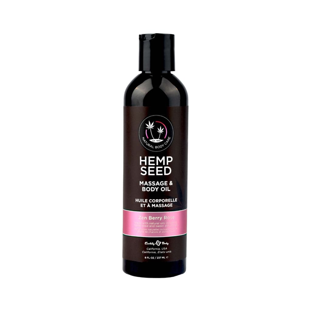 Chanvre - Huile de Massage &amp; Corps - Zen Berry Rose