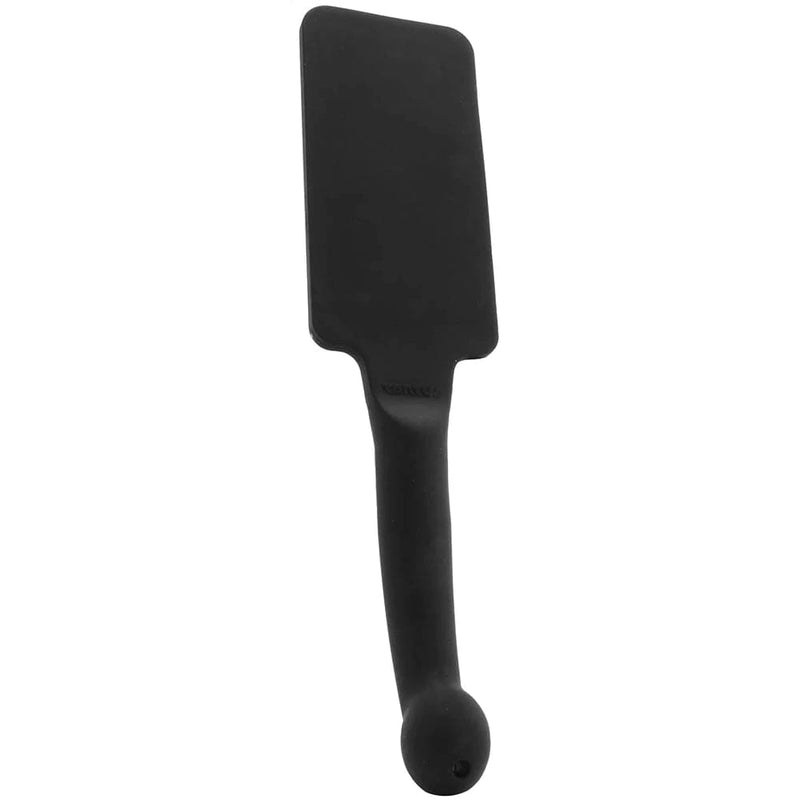 Tantus Plunge Premium Silicone Paddle in Black