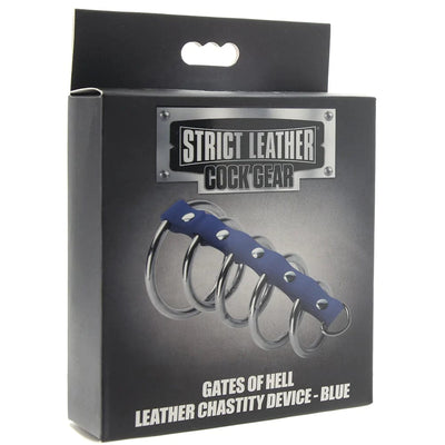 XR Brands Strict Leather Gates of hell leather chastity device