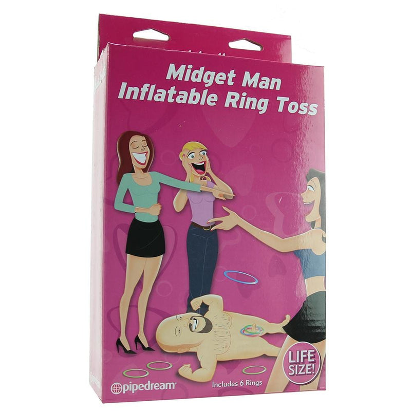 Pipedream Bachelorette Midget Man Inflatable Ring Toss. - Wicked Wanda&