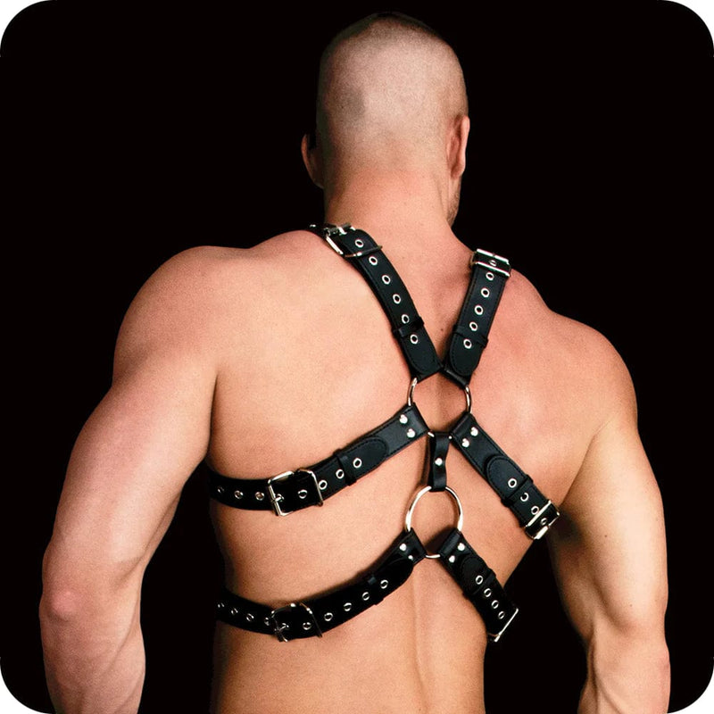 Ouch Andres Masculine Masterpiece Upper Body Harness