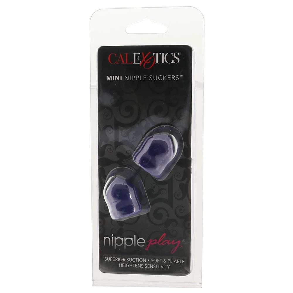 Jeu de tétons Calexotics Mini Nipple Suckers en violet