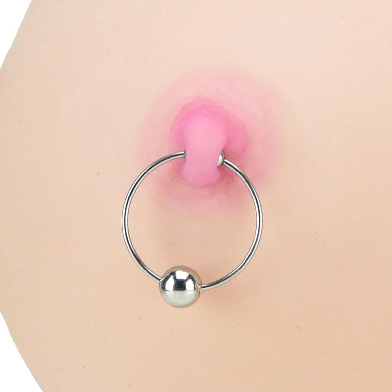 Calexotics nipple play Non-Piercing Nipple Rings in Silver