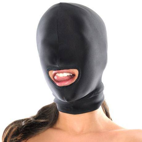 Fetish Fantasy Series Spandex Open Mouth Hood - Wicked Wanda's Inc.