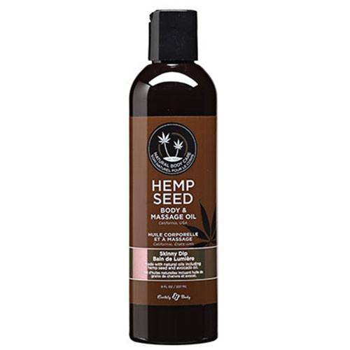 Hemp Seed Massage Oil - Skinny Dip Massage Oil pink cherry 2oz 