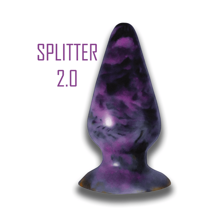 Gode ​​Servant Sex Toys Splitter 2.0 en violet, petit