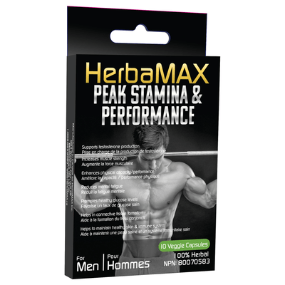 HerbaMAX Peak Stamina & Performance - Wicked Wanda's Inc.