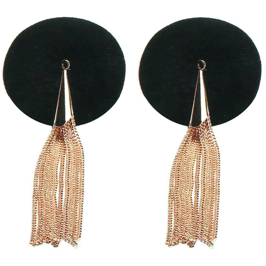 Secret Kisses Rose Gold Tassel Pasties - Wicked Wanda's Inc.