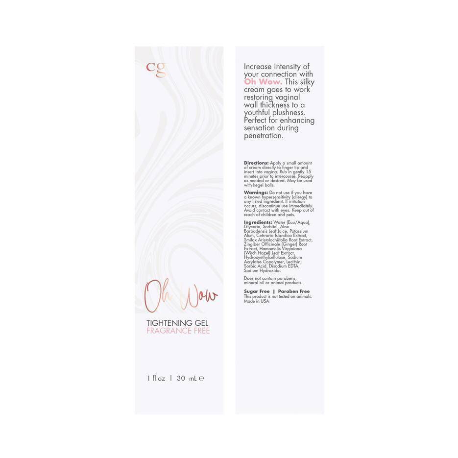 Oh Wow Vaginal tightening Gel 30 mL - Wicked Wanda's Inc.