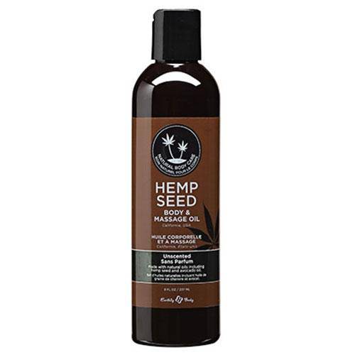 Hemp Seed Unscented Massage Oil - Wicked Wanda's Inc.